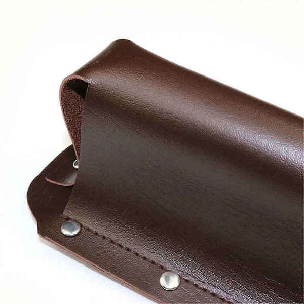 Klassiskt Ölholster Fantastisk Pryl, Perfekt Ölpresent för Män i Alla Åldrar, Läder, Holster Brun