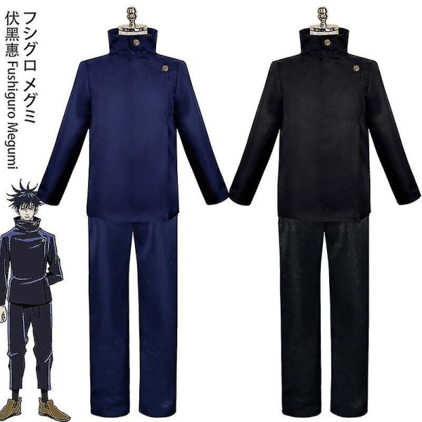 Jujutsu Kaisen Cosplay Kostume Jujutsu Kaisen Yuji Itadori Nobara Kugisaki Megumi Fushiguro Ryomen Sukuna Kimono Uniform Parykker