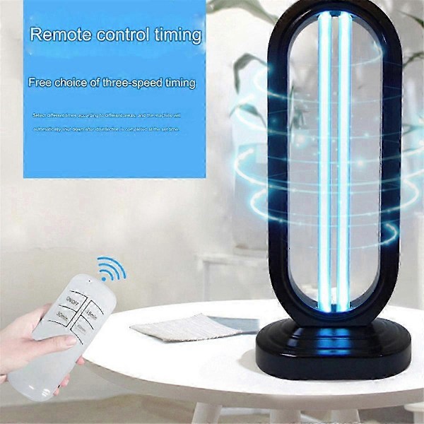 UVC Lampe Husholdnings Fjernbetjening Desktop Ultraviolet Lampe EU STIK A