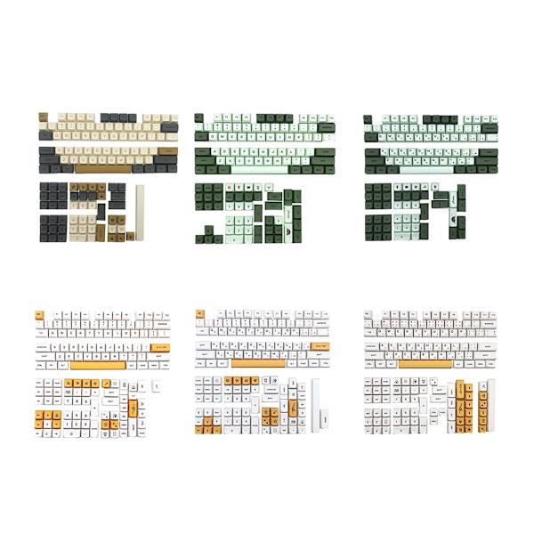 PBT keycap sublimering datatilbehør B-En
