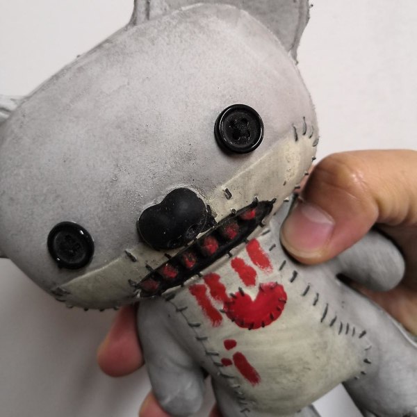 Halloween Teddy Zombie Julbjörn Odöd Kropp Docka - Blodig Förruttnad Läskig Halloween Skräck Prop Dekoration Hög Kvalitet