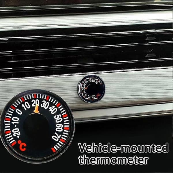 Fönstertermometer Inomhus Utomhustermometer Lätt att installera för bil
