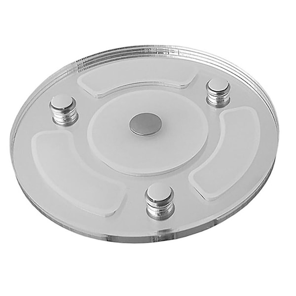 Dobbel Blå/Hvit Trykkdimmer LED Lampe 12-30V DC LED Sirkulær Taklampe for Bobil Bobil Ma