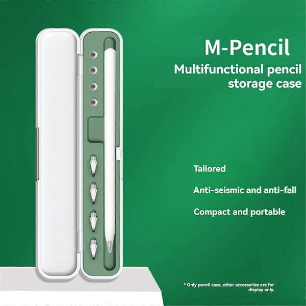 Bæretaske til Apple Pencil 1/2/3/Pro Cover grå