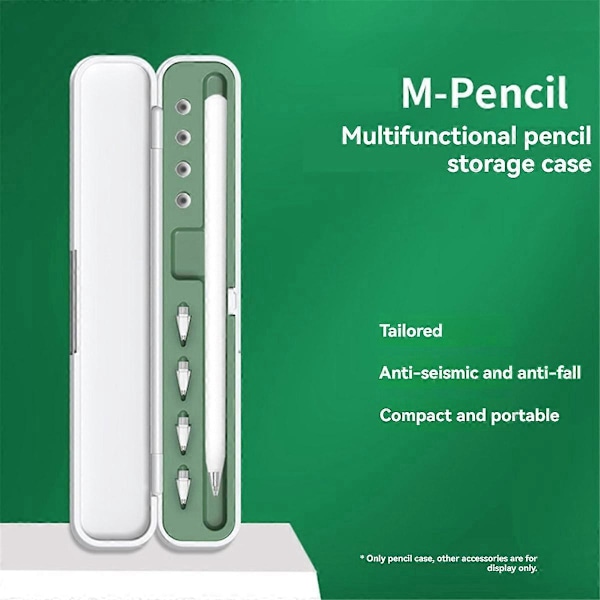 Förvaringslåda för Apple Pencil 1/2/3/Pro Fodral grå