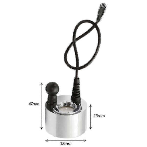 Dimplex M-011b M011b Varmelegeme Kompatibel Opti-myst Elektrisk Pejs Transducer Glasdisk
