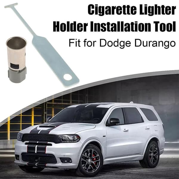 For Jeep Chrysler 12V Lighter, Extra Power Outlet and Removal Too