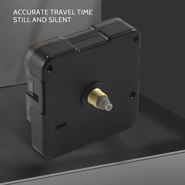 Quartz Urværk Mekanisme DIY Reparationsdele Sort + Viser