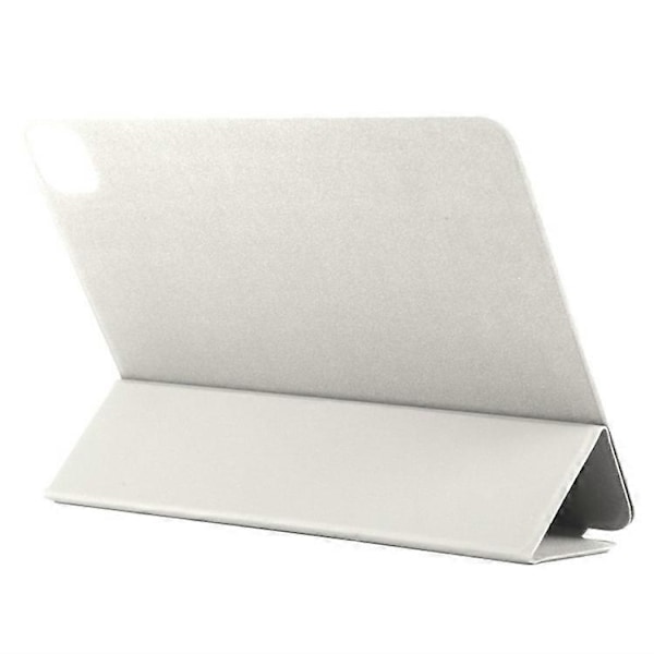 Kompatibelt Fodral för iPad Pro 11 (2024) PU Läder Tri-fold Ställ Magnetisk Stängning Tablet Skydd Grey