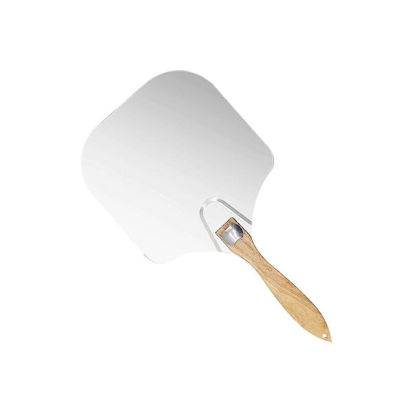 Pizzaspade 30 cm pizzaspade med foldbart træhåndtag nem opbevaring pizzaspade pizza vendespade P