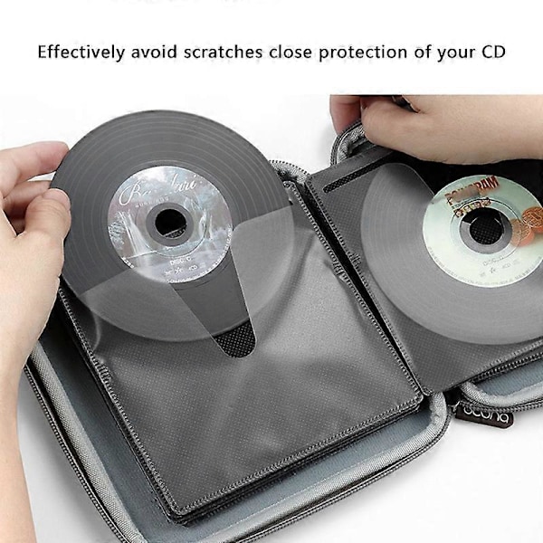 CD-fodral Bil Hem DVD-skivförvaringsväska för Spelskivförvaringsväska (32 stycken)