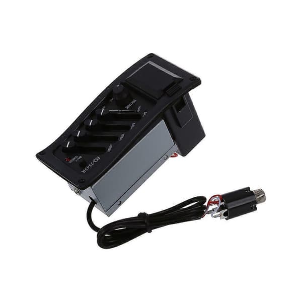 Guitar Preamp Forstærker equalizer EQ 4-Bånds EQ Preamp Akustisk Piezo 7545r