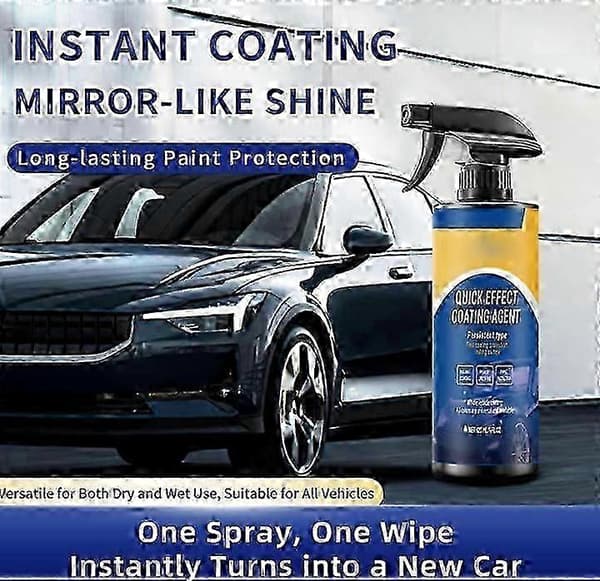 3 stk avansert hurtigvirkende billakkforsegling spray, billakkforsegling spray, multifunksjonell 120ml