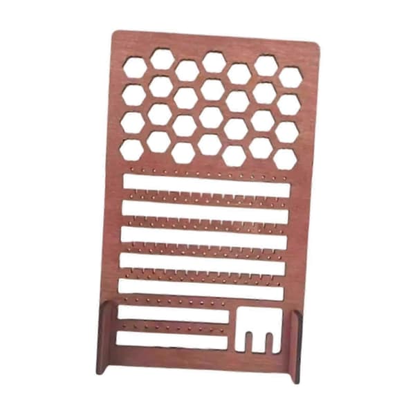 Øreringe Organizer Stand Desktop Display Holder til Ørestikker, Ringe, Halskæder Smykkeopbevaring