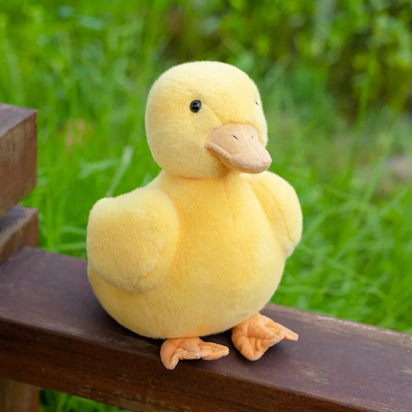 Stor Storlek Mjuk Anka Plyschleksaker Sovkudde Söt Djur Fylld Svan Gås Plyschdockor Golvmatta Barn Flickor Födelsedagspresent little yellow duck 70cm