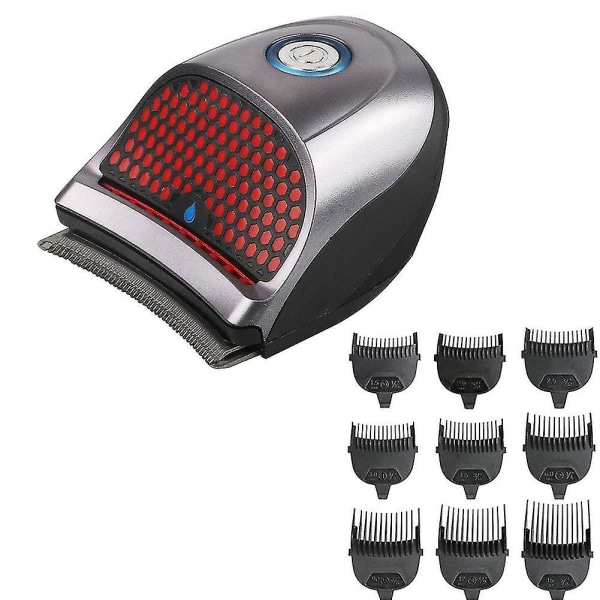Hårklippare kompatibel med män, USB uppladdningsbar sladdlös elektrisk hårtrimmer Professionell hårklippningsmaskin Hårklippningssats med 9 kammar