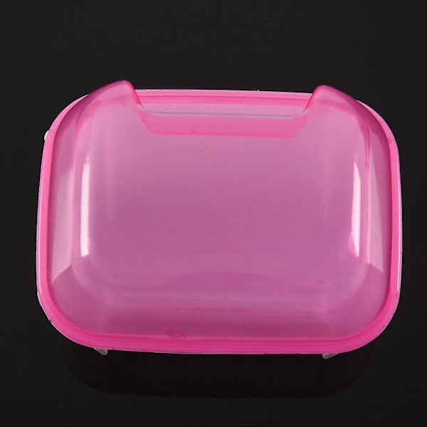 Rosa Vit Liten Hamster Bad Sandbur Husdjur Badrum 10 x 7 x 7cm