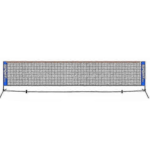 Foldbart tennisnet til børn og voksne, 6,1 m, bærbart og let at sætte op