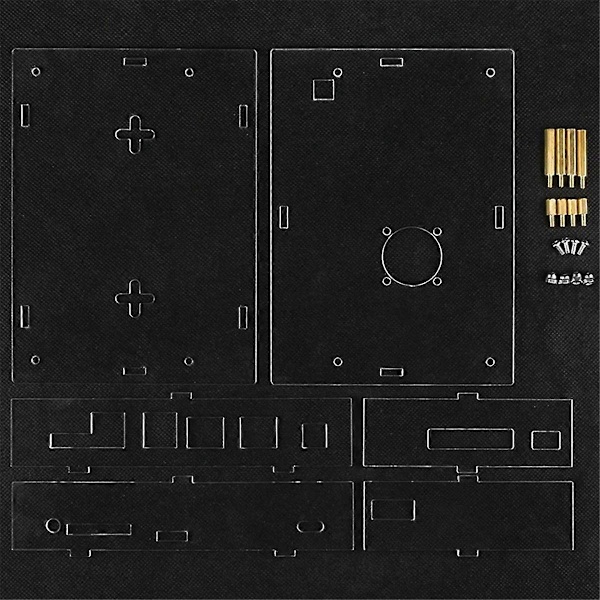 Til Banana Pi F3 -F3 Akryl Kabinet Gennemsigtigt Beskyttende Skal til Banana Pi -F3 Udviklingskort