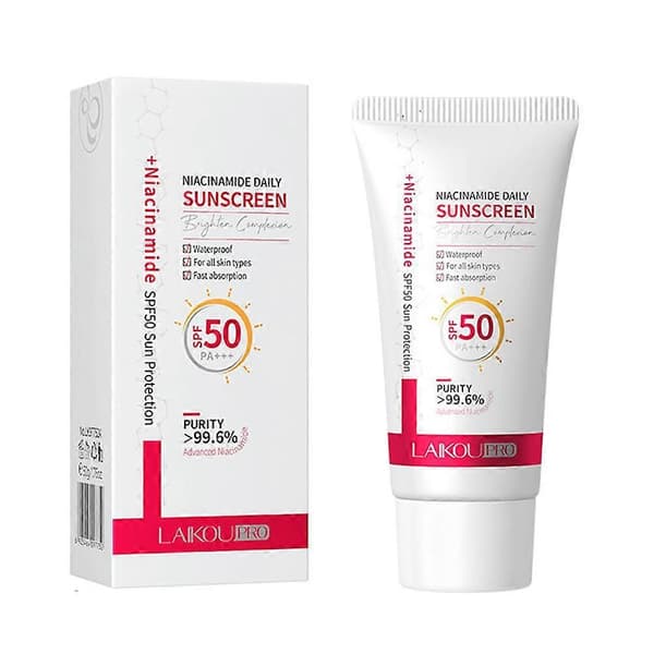 LAIKOU Niacinamide Sunscreen for Hydration and UV Protection