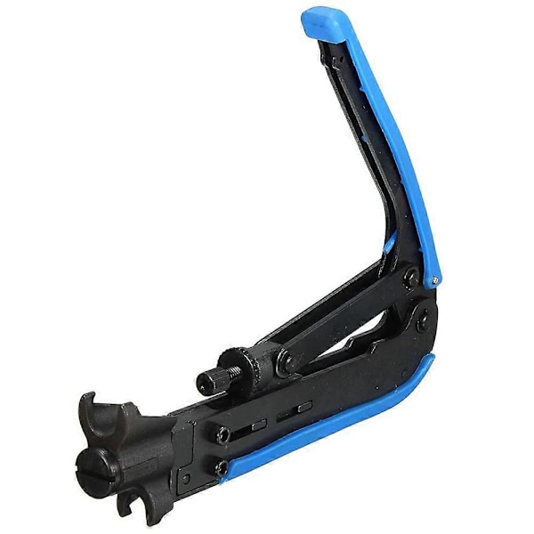 RG6 Kompressionsverktyg Koaxialkabel Crimper Kit RG6 RG11 RG59 F81 med 20 st F-kompressionskontakter -