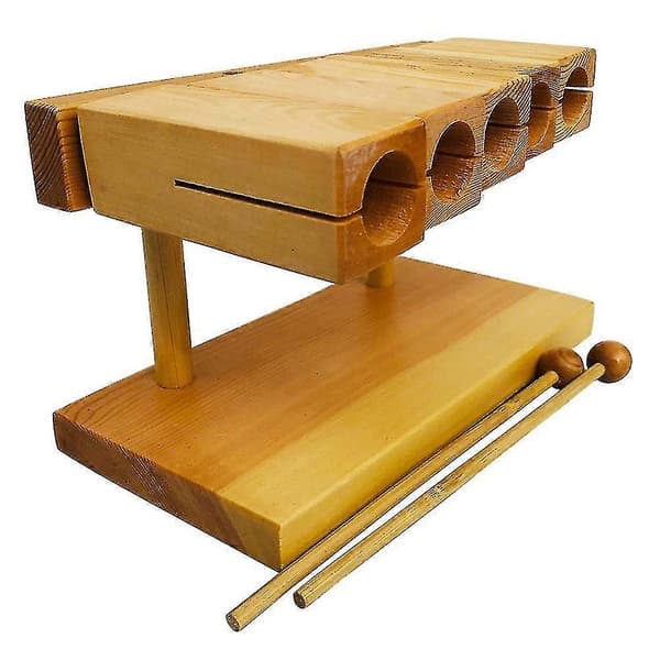 Orff Percussion Børnetrompet 5-lyds klapper Muyu klapper Orff
