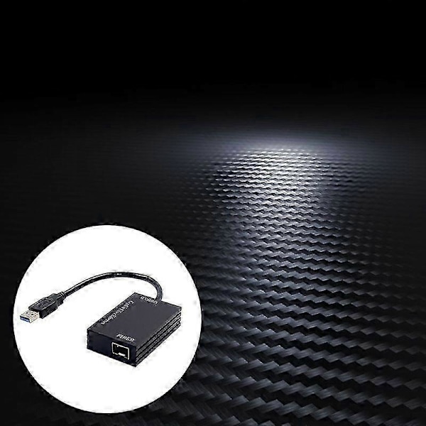 USB1000F-LX USB 3.0 Gigabit Fiber Ethernet Nettverksadapter Single Mode 1310Nm 10Km LC Optisk Modul SFP NIC RTL8153