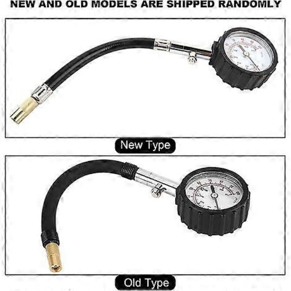 Däcktrycksmätare, Däcktrycksmätare, Analog Däcktrycksmätare, Däcktrycksmätare för Bil, Lastbil, Motorcykel, Cykel