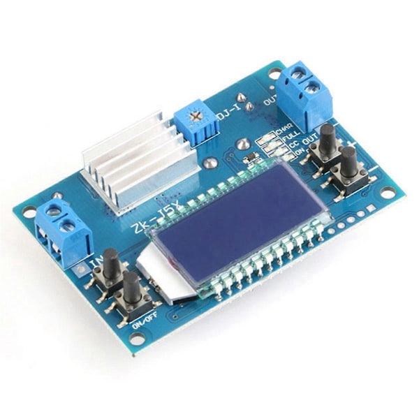 Justerbar Step-Down Buck Strömmodul 4.5A Justerbar Konstant Spänning Konstant Ström med LCD Di
