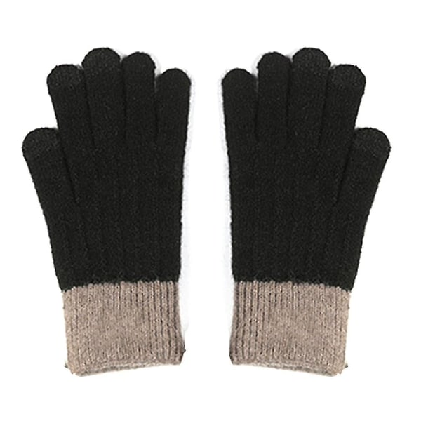 Varma Vinterhandskar med Touchscreen, Termiska Handskar med Fleecefoder, Vindtäta Style1