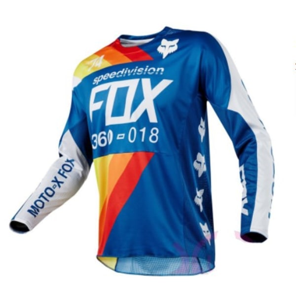 Sommar mountainbikekläder snabbtorkande ventilerande långärmad T-shirt style 2 M