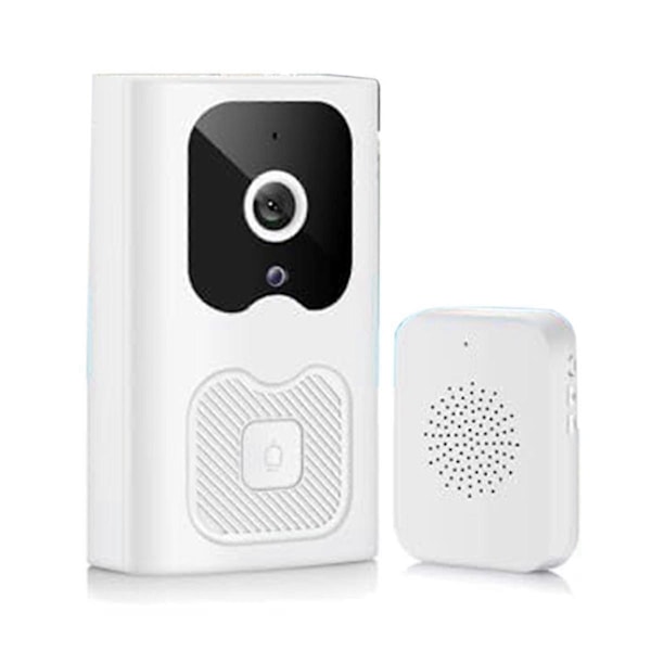 Intelligent WiFi Mörkerseende Låg Strömförbrukning VGA Video Dörrklocka App Fjärrkontroll Intercom Mobiltelefon Push-meddelande för Hemmet