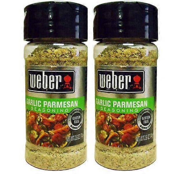 Weber Grill All Natural Vitlök Parmesan Krydda 2-pack