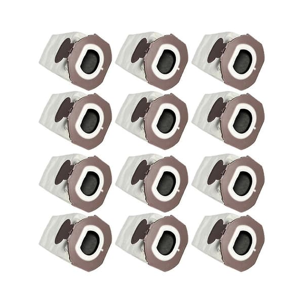 12-pack dammsugarpåsar för Kobold Vk7 Fp7 dammsugarpåsar filterpåse ersättning