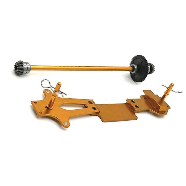 RC-auton päivitys vetävä akseli toisen kerroksen sarja 1/14 144016 RC-auton päivitysosille, kulta