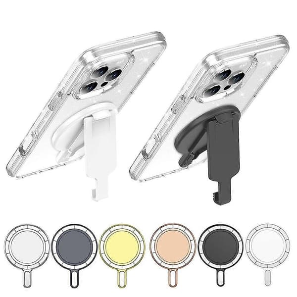 Vyöklipsi Monitoiminen Magneettinen Matkapuhelinpidike Silver plating