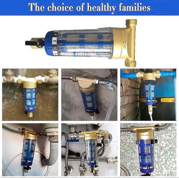 40 Micron Spin Down Sediment Vandfilter, Sediment Vandfilter