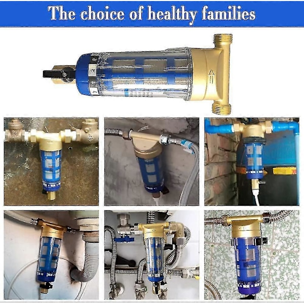 40 Mikron Spin Down Sedimentvattenfilter, Sedimentvattenfilter