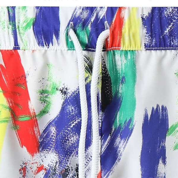 Herr Camouflage Mönstrade Slim Shorts XL