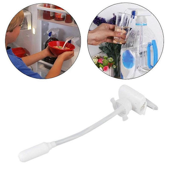 2 STK Elektrisk Drikkevare Dispenser Køleskab Mælk Gallon Pumpe Dispenser Børne Drikkehane D