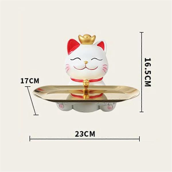 Lucky Cats Statue Ornament Diversebeholder B