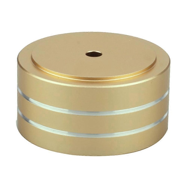 4 stk. 40X20mm Aluminium HIFI AMP Højttaler Isolationsstand Pladespiller DAC Fødder Pad (Guld)