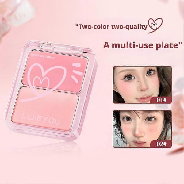 Blush og Highlight Multi-Purpose Creme Fugter Ansigt og Lysner Udvidelse 1