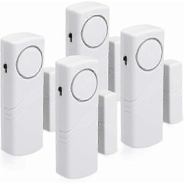 Vinduesalarm Trådløs Anti-Indbrud Magnetisk 100 dB