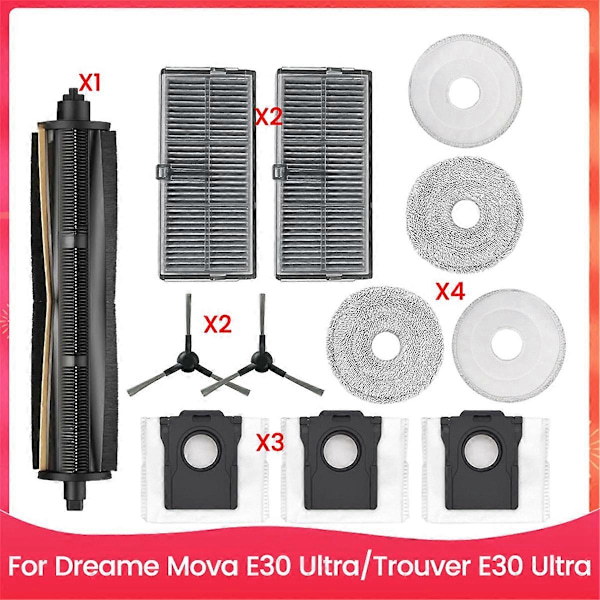 Dreame Mova E30 Ultra Trouver E30 Ultra -imurin osat