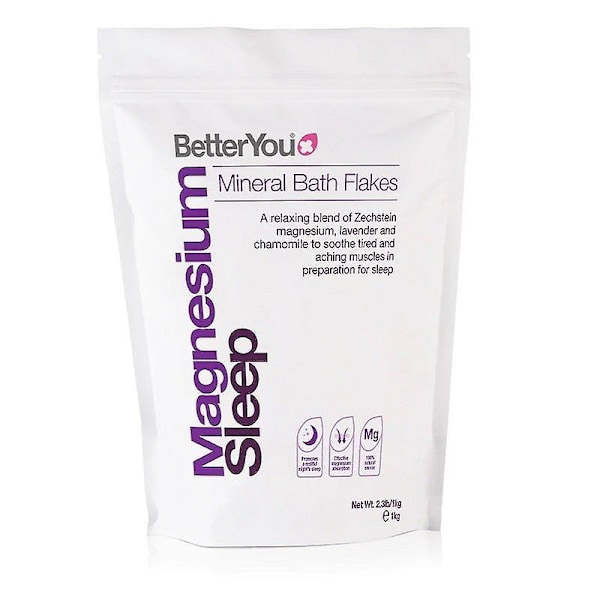 BetterYou Magnesium Sleep Badeflager 1 kg