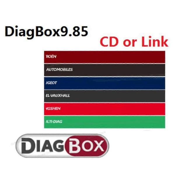 PP2000 LEXIA3 DIAGBOX V9.85 til installeret version PP 2000 Auto Diagnostic Tools 3