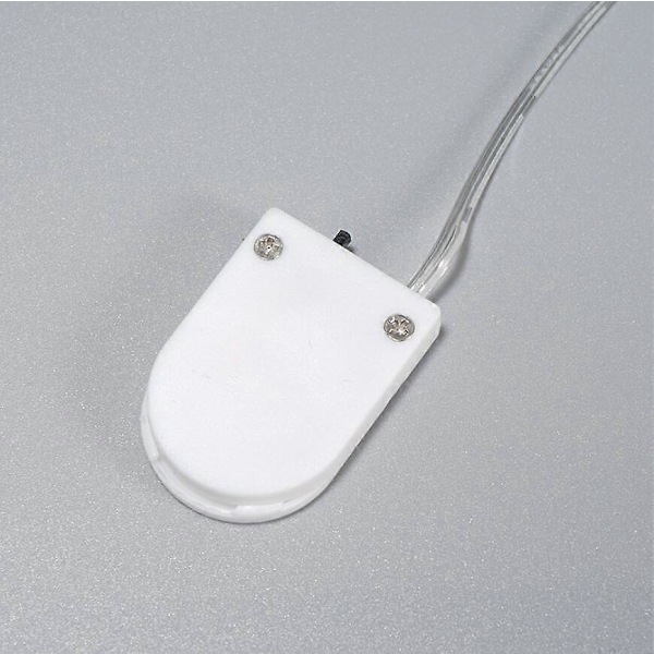 10 stk. CR2032 Knapcelle Batteri Sokkel Holder Kabinet med ON-OFF Kontakt 3V Batteriboks