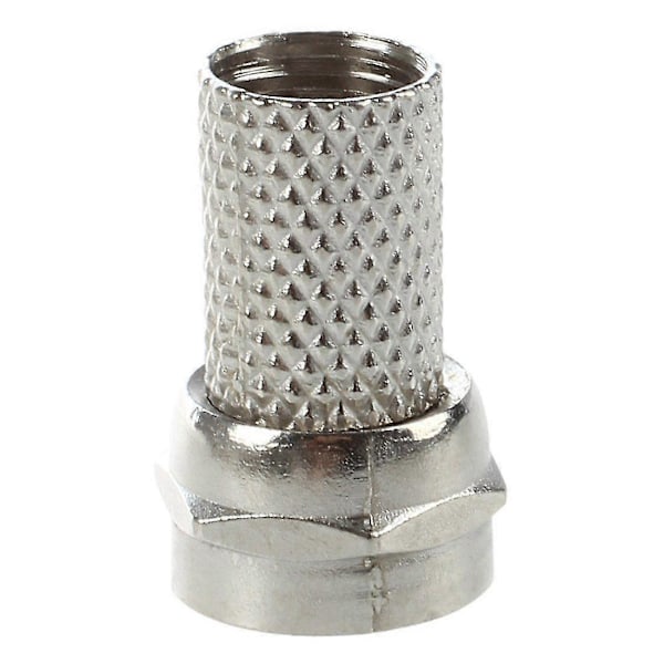 15 st RG6 F-typ Twist-On Koax Koaxialkabel RF-kontakt Hane för CCTV-kamera