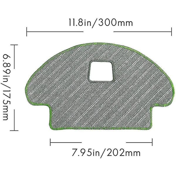 10-pack moppdukar för Irobot Roomba Combo113 R113840 robotdammsugare